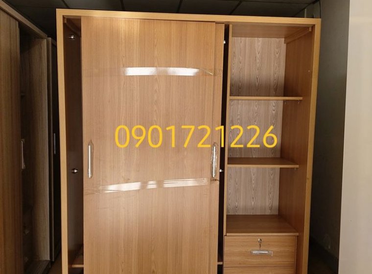 TỦ 1M2X2M MDF CAO CẤP 