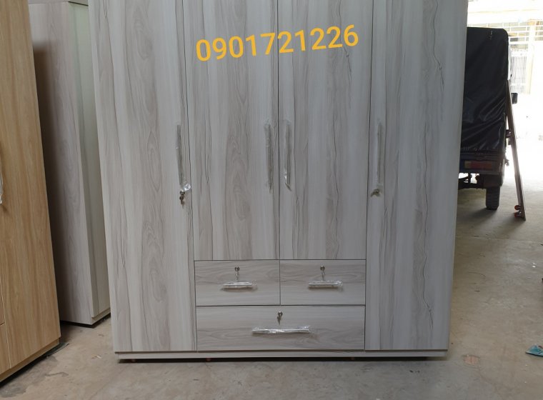 Tu 4 HÔNG 3 HỘC KÉO MDF