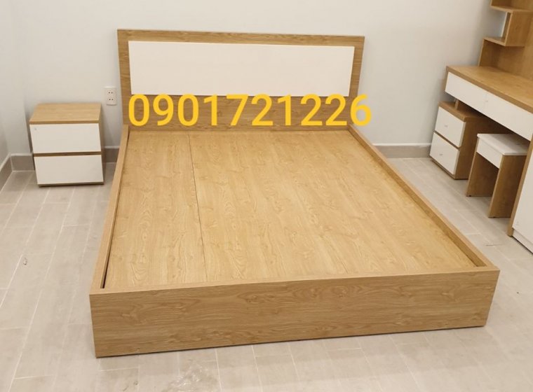 GIƯỜNG MDF PHỦ MELAMIN