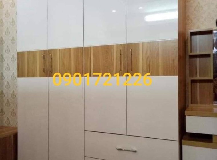 Tủ áo MDF 4 cánh