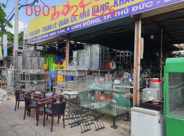 THU MUA THANH LÝ ĐỒ DÙNG NHÀ HÀNG QUÁN ĂN QUÁN CAFE TP THỦ ĐỨC | 0901 721 226