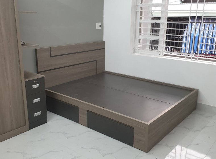 GIƯỜNG NGỦ ĐẸP GIÁ RẺ 1M6X2M QUẬN GÒ VẤP