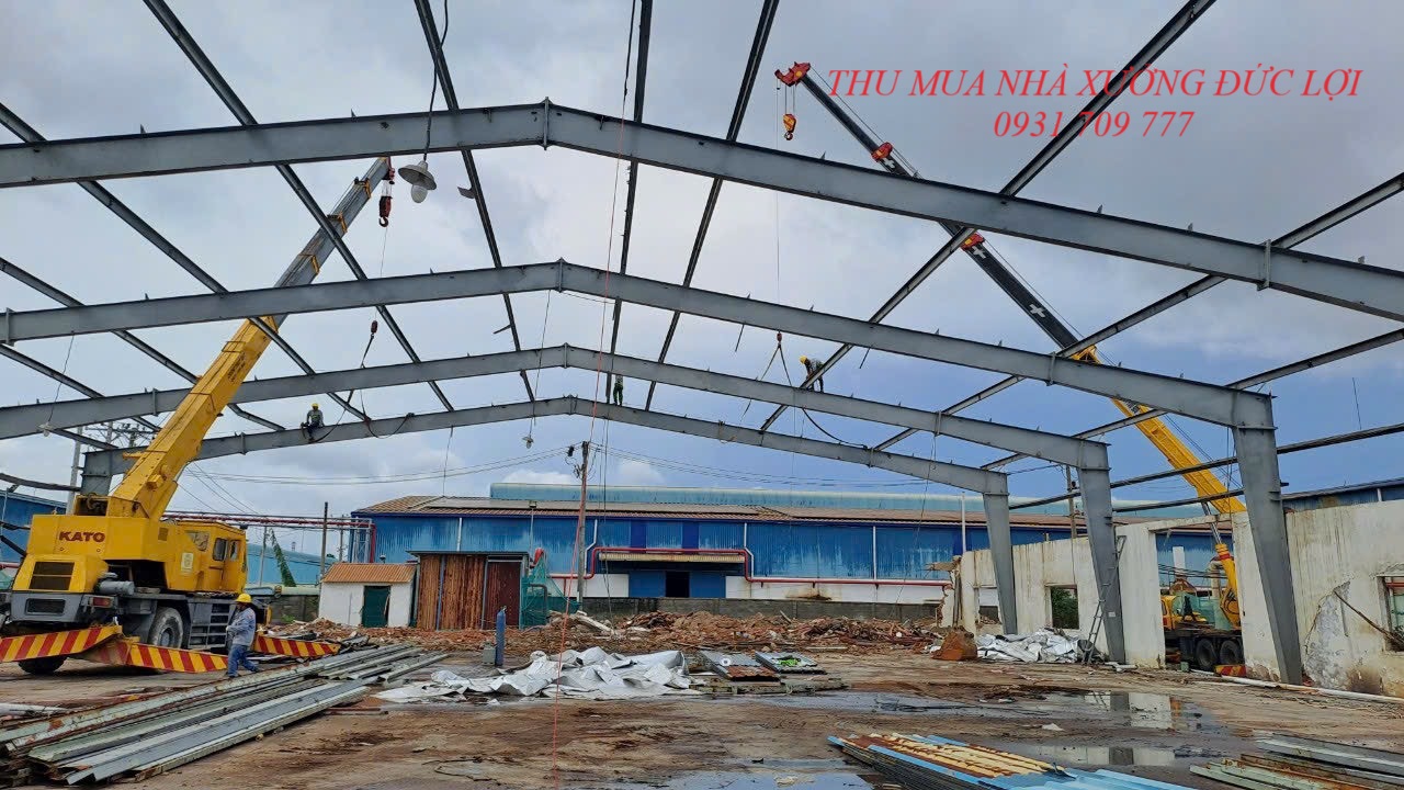 Thu mua nhà xưởng cũ tại Bình Dương giá cao